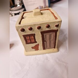 Southwestern Style Ceramic House Decor Sugar Holder, Collectable